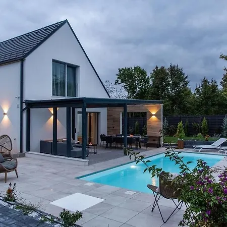 Estelle - Pool, Jacuzzi, Sauna - Balaton Villa Balatonkenese